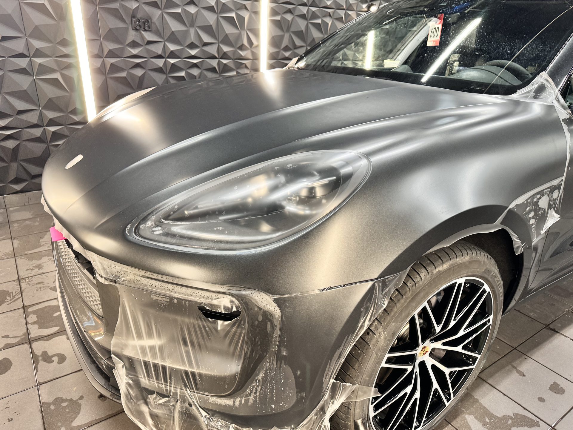 Porsche Macan — Zabezpieczenie full body matowym PPF