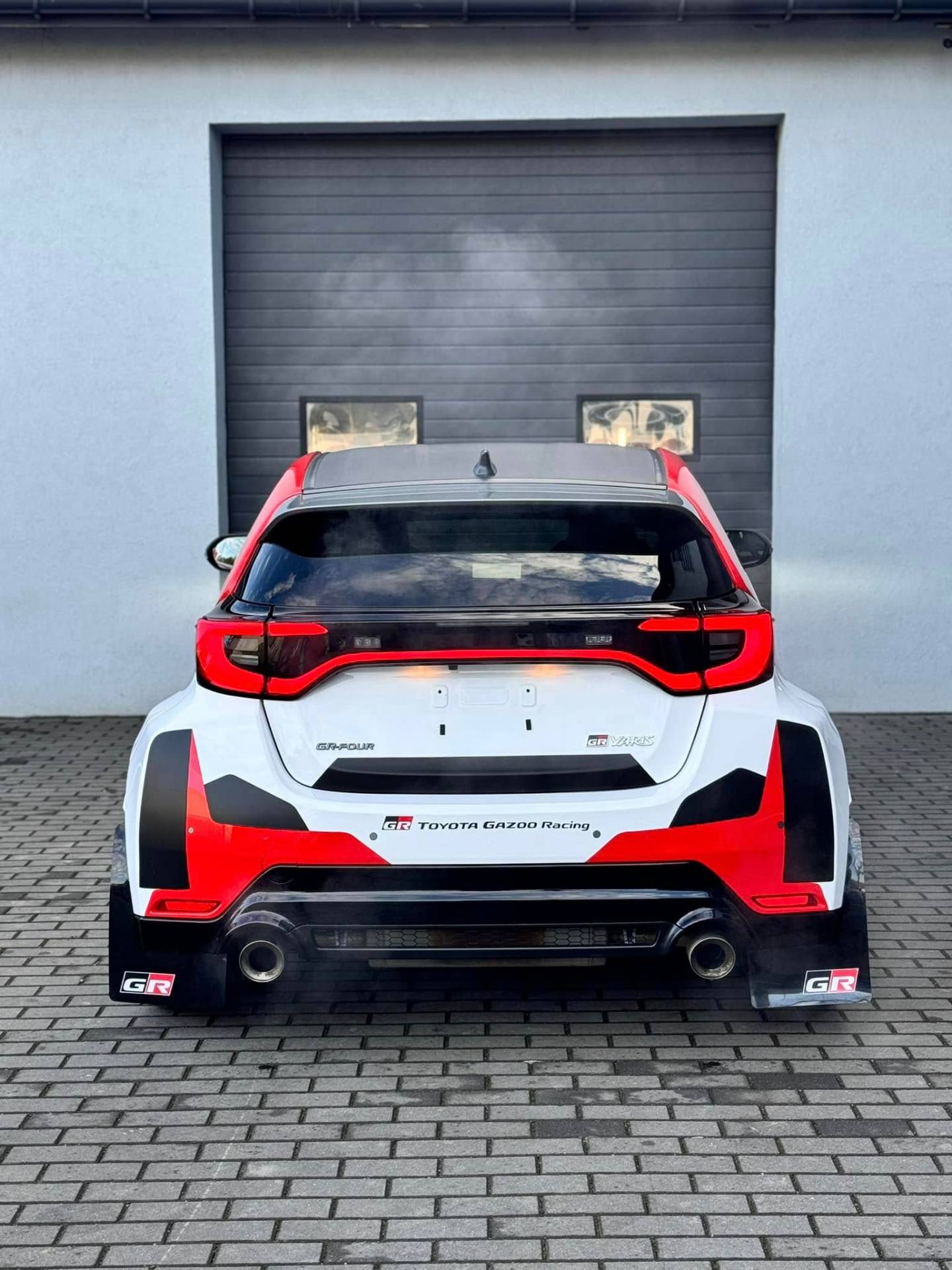 Toyota Yaris GR — widok z tyłu
